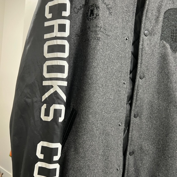 Crooks & Castles varsity jacket - Picture 2 of 10